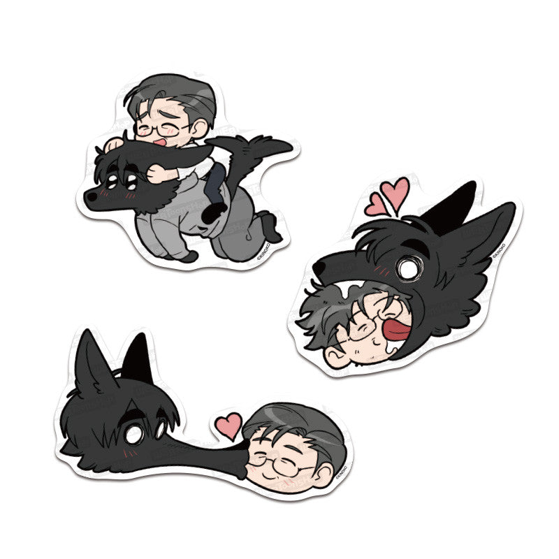 Write Me, Touch Me, Read Me - Anmolsa's Favorite Big Piece Sticker