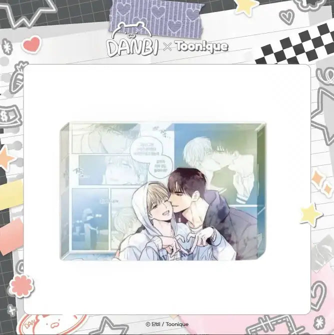 No Love Zone & Gig of the Day - Acrylic Block - Toon!que - Acrylic Block - Harumio