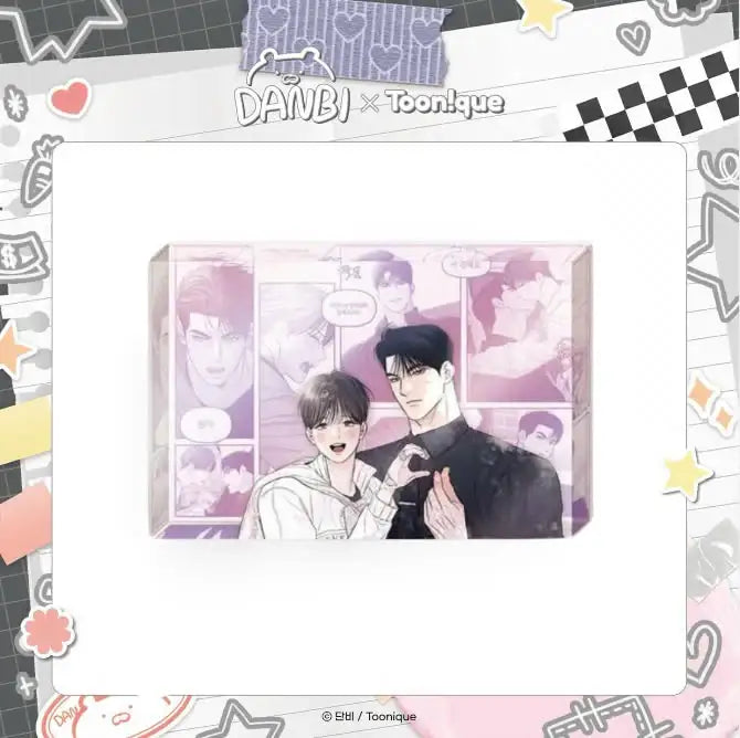 No Love Zone & Gig of the Day - Acrylic Block - Toon!que - Acrylic Block - Harumio