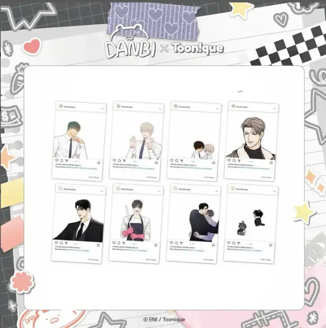 No Love Zone & Gig of the Day - SNS Clear Photocard (Random) - Toon!que - Photo Card - Harumio