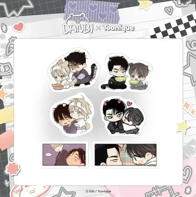 No Love Zone & Gig of the Day - Sticker Pack - Toon!que - Sticker - Harumio