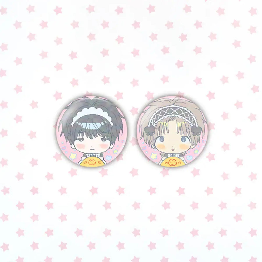 No Returns After Use x BeOn Annex - Pin Button Set - BeOn Annex - Pin Button - Harumio