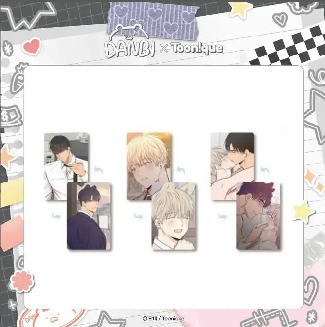 No Love Zone - Lenticular Photocard Set - Toon!que - Lenticular Photo Card - Harumio