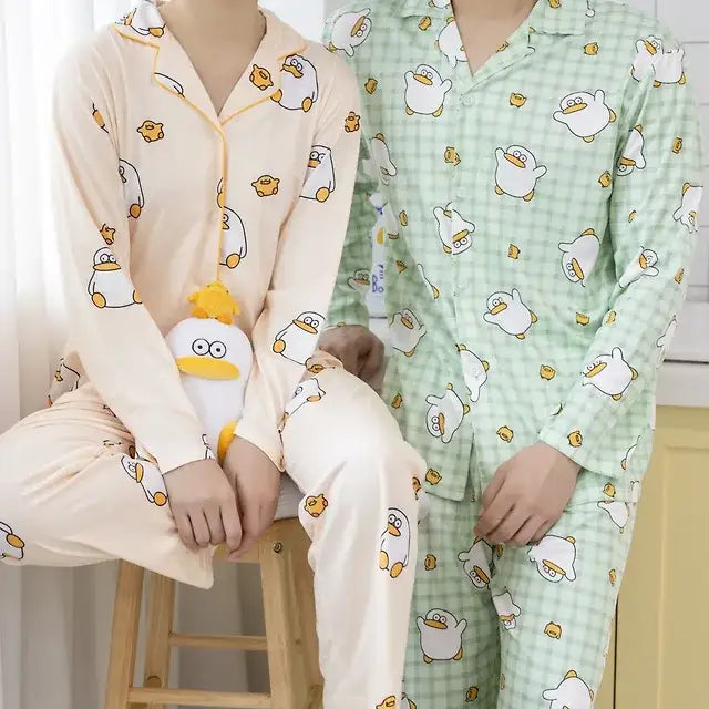ODung - Long Sleeved Pajamas Set - ODung - Pajama Set - Harumio