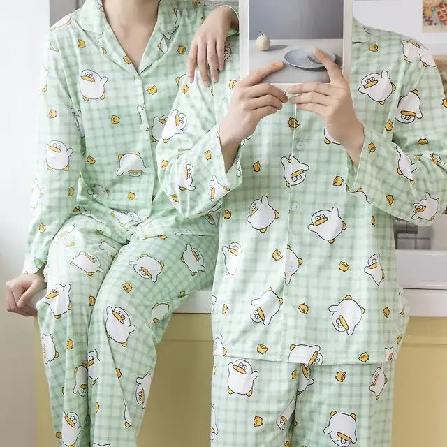 ODung - Long Sleeved Pajamas Set - ODung - Pajama Set - Harumio