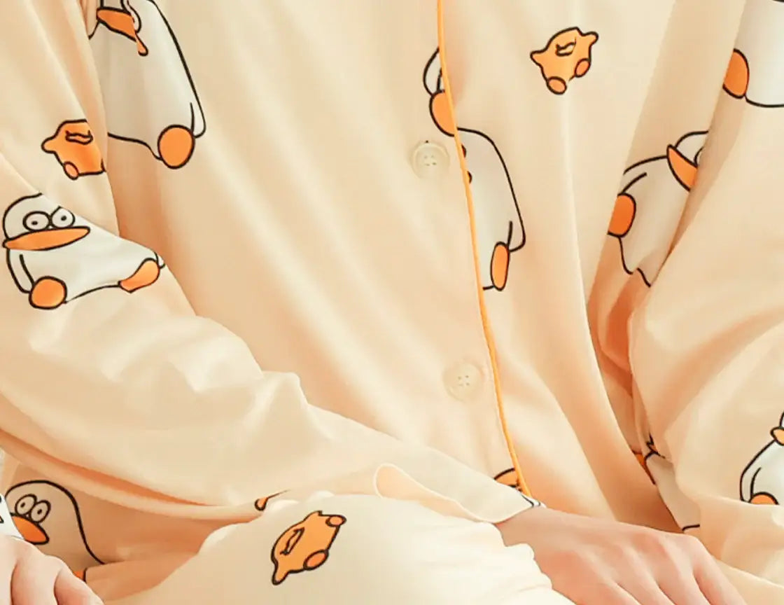 ODung - Long Sleeved Pajamas Set - ODung - Pajama Set - Harumio