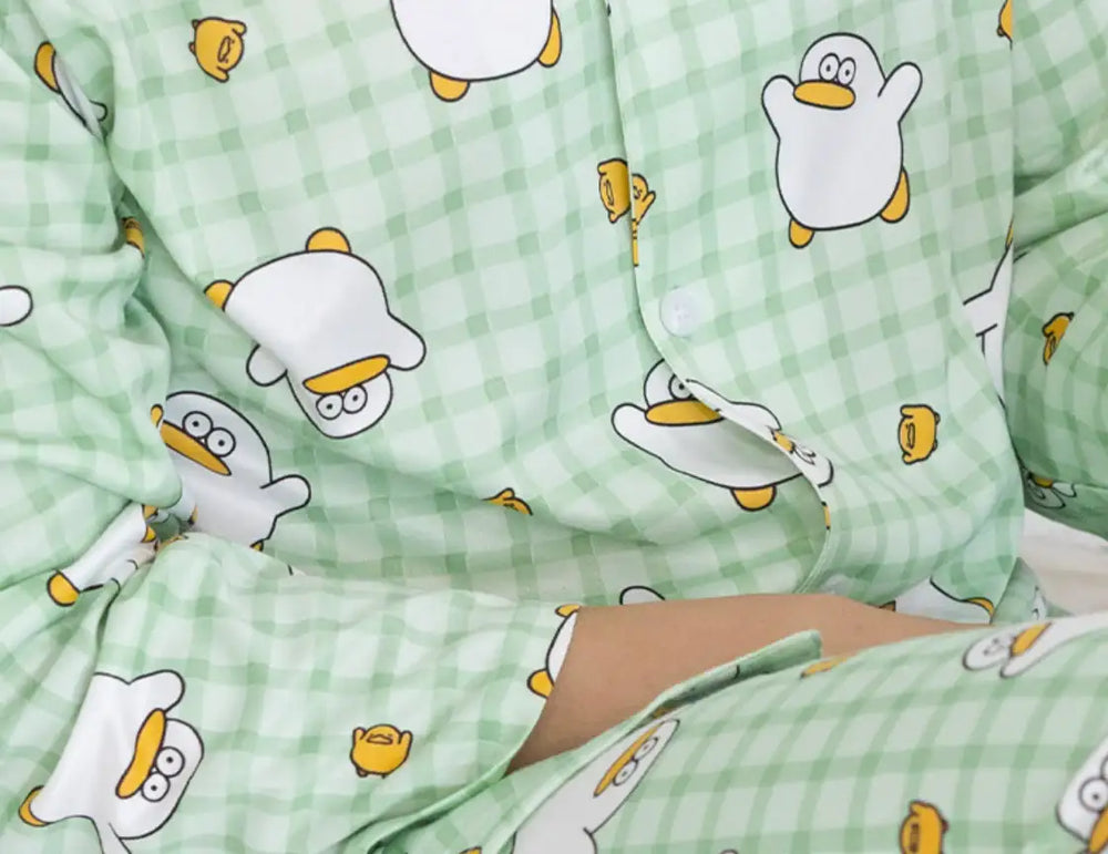 ODung - Long Sleeved Pajamas Set - ODung - Pajama Set - Harumio