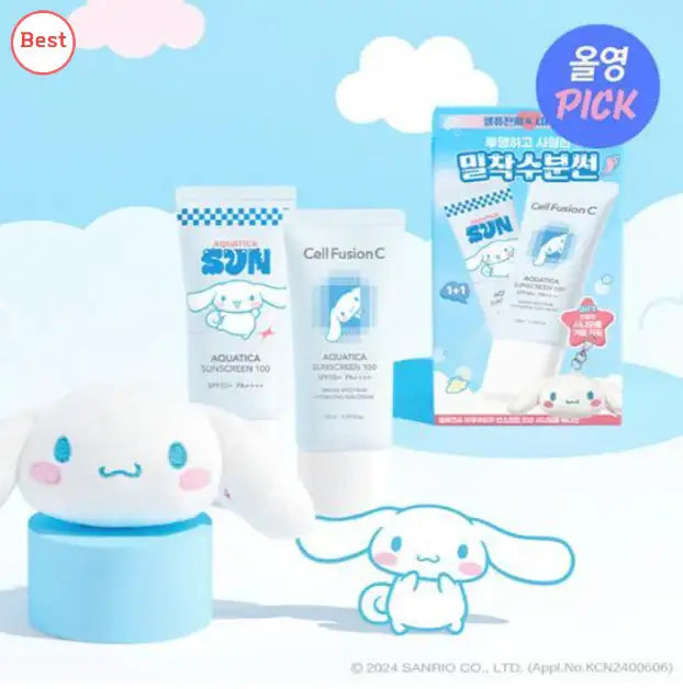 Cell Fushion C x Sanrio Characters - Sunscreen - Olive Young - Sunscreen - Harumio