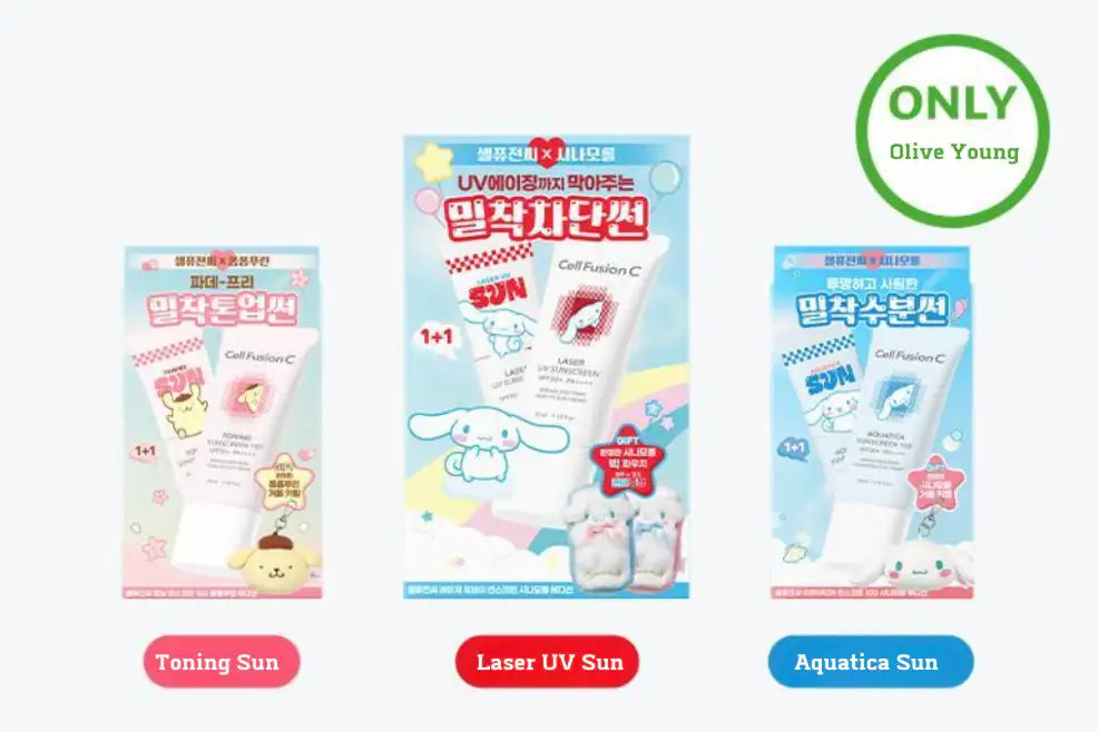 Cell Fushion C x Sanrio Characters - Sunscreen - Olive Young - Sunscreen - Harumio