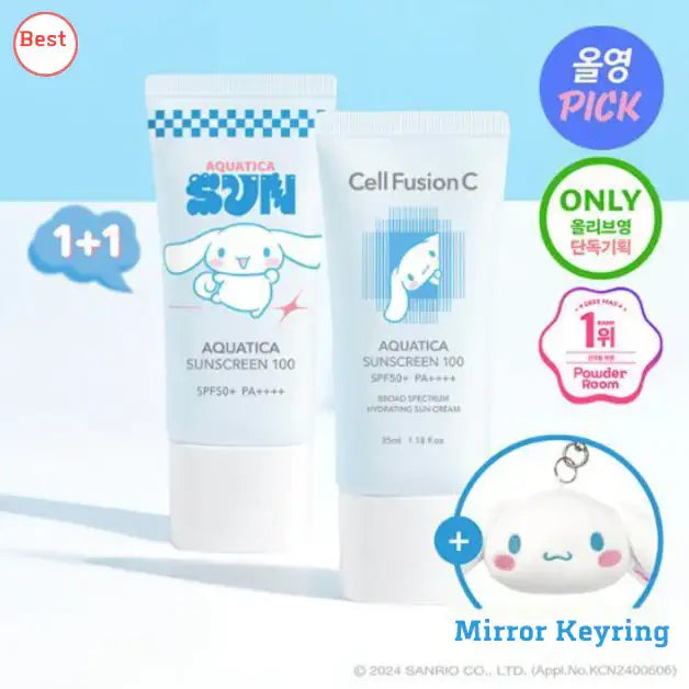 Cell Fushion C x Sanrio Characters - Sunscreen - Olive Young - Sunscreen - Harumio