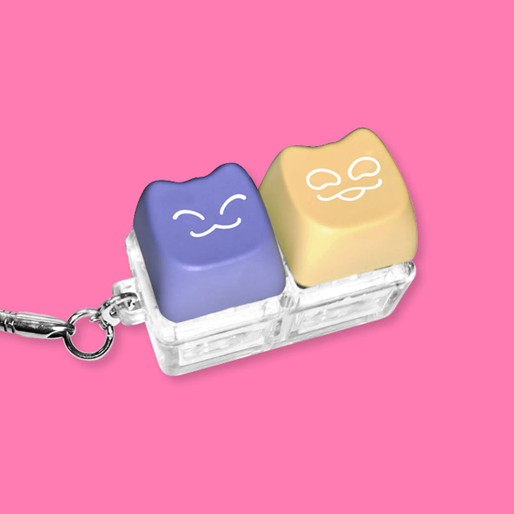 Add a cute and collectible touch to your One-Room TA collection with the Keycap Keyring.