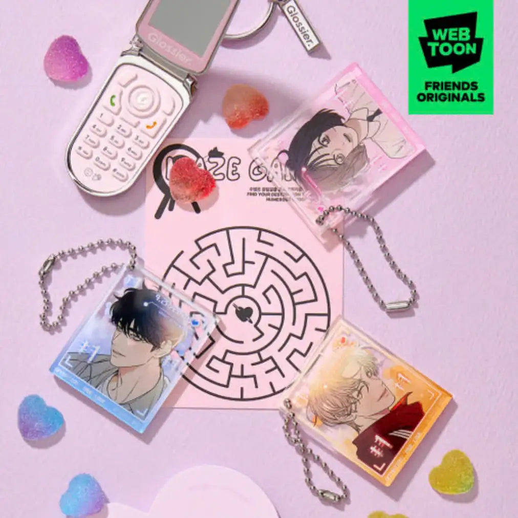 Operation: True Love - Character Pack Keyring [ORIGINALS] - Webtoon Friends - Acrylic Keyring - Harumio