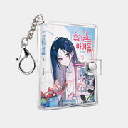 Carry a tiny piece of Our Guild Idol with you wherever you go with this charming Mini Keyring Book.