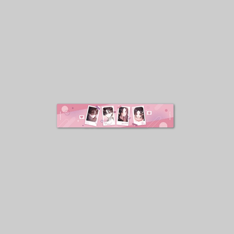 Upgrade your workspace with the official Our Guild Idol Pop-Up – Acrylic Palmrest.