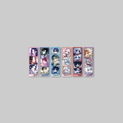 Add a little Our Guild Idol charm to your reading sessions with the official Pop-Up – Bookmark (Random). 