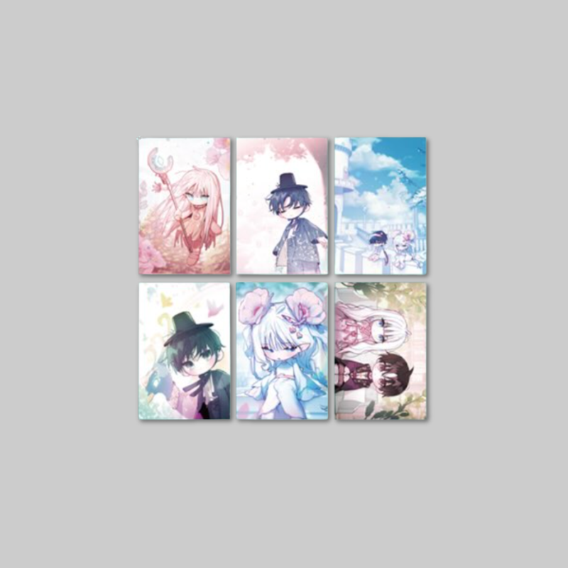 Add an adorable collection of character artwork to your Our Guild Idol collection with the official Pop-Up – SD Postcard Set.