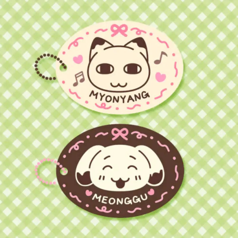 Myonyang & Meonggu's Bakery - Strawberry Choco Keyring - YourMana - Keyring - Harumio