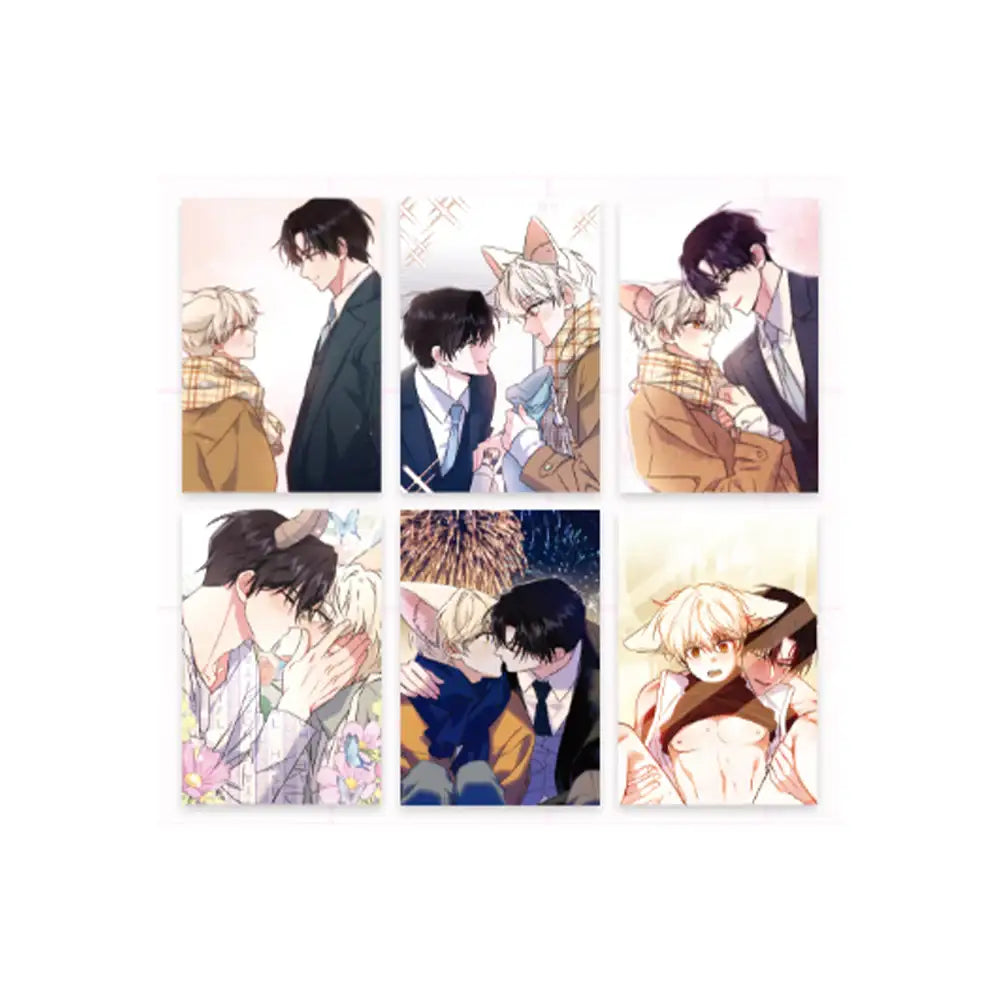 The Fox's Love Refresher - Postcard Set - V Square - Postcard set - Harumio