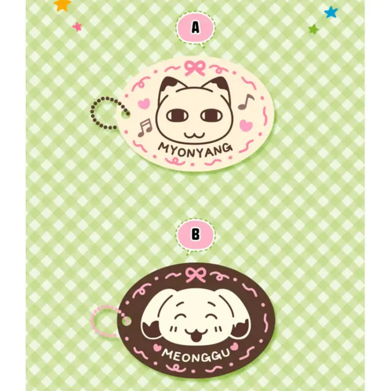 Myonyang & Meonggu's Bakery - Strawberry Choco Keyring - YourMana - Keyring - Harumio