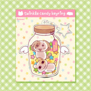 Myonyang & Meonggu's Bakery - Twinkle Candy Keyring - YourMana - Keyring - Harumio