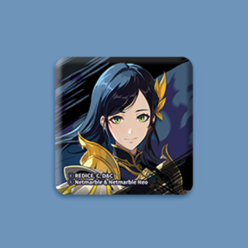 Solo Leveling: Arise x ANIPLUS - Square Badge - Harumio