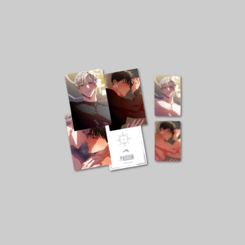 Celebrate Passion Anniversary: Boutonniere's Vow with this lenticular postcard set featuring series-inspired artwork.