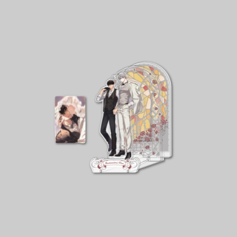 Celebrate a special moment from Passion Anniversary: Boutonniere's Vow with the Wedding Acrylic Diorama Stand.