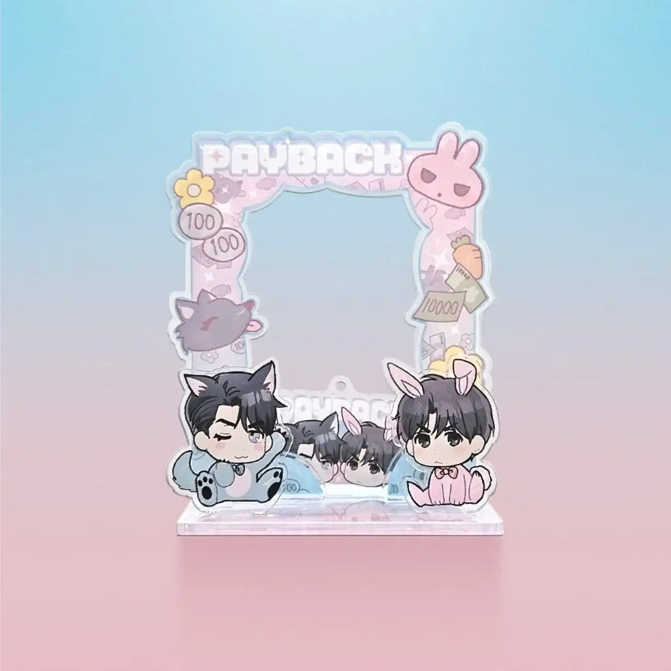 Payback Pop Up Store - Photocard Stand - Lezhin - Acrylic Stand - Harumio