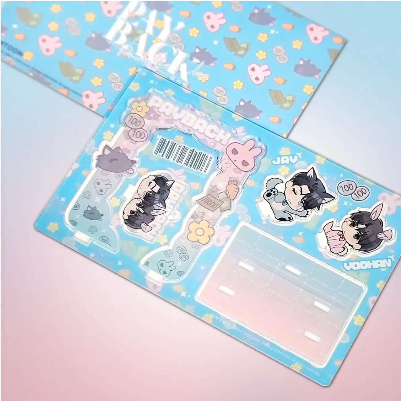 Payback Pop Up Store - Photocard Stand - Lezhin - Acrylic Stand - Harumio