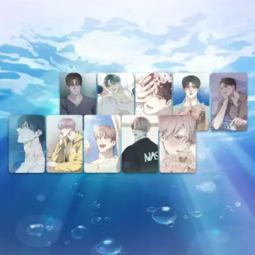 Arpeggio On Sea Surface X BeOn - Photocards 2P Random - BeOn Cafe - Photo Cards - Harumio