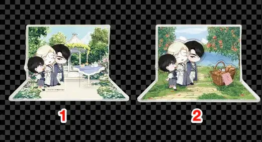 How to Hide the Emperor's Child X Toon!que - Pop-up Store - Acrylic Mini Diorama - Toon!que - Manhwa - Harumio