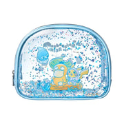 Pokémon - Psyduck in the Rain Glitter Transparent Pouch - Pokémon - Accesories - Harumio