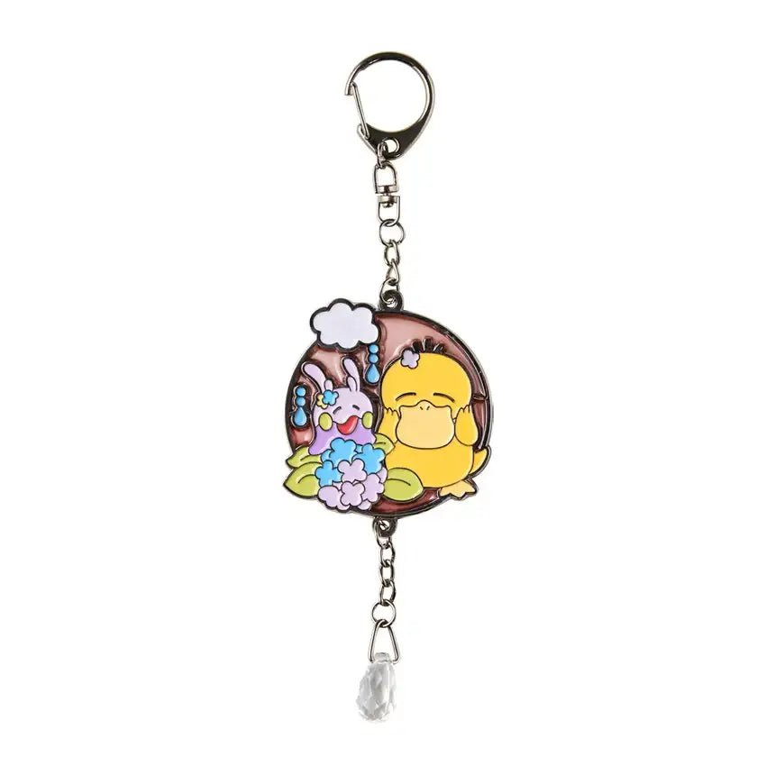 Pokémon - Psyduck in the Rain Suncatcher Keyring - Pokémon - Accesories - Harumio