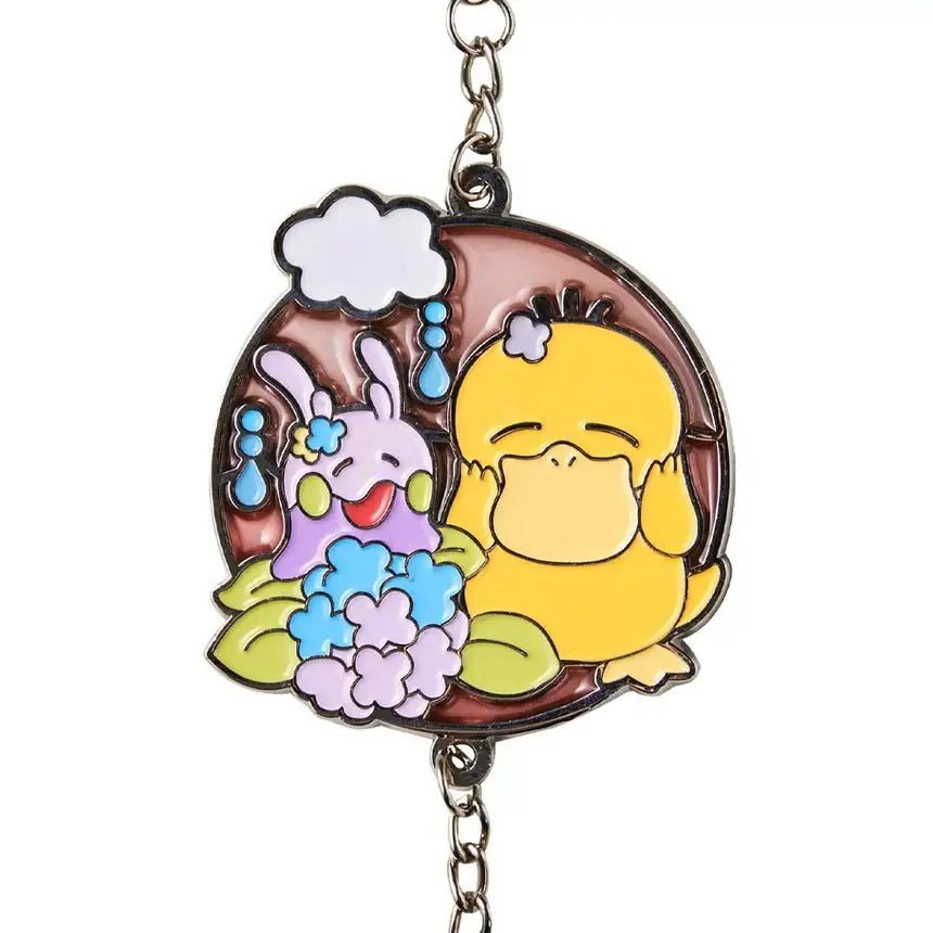 Pokémon - Psyduck in the Rain Suncatcher Keyring - Pokémon - Accesories - Harumio