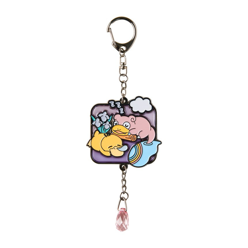Pokémon - Psyduck in the Rain Suncatcher Keyring