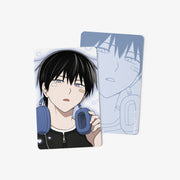 This premium photocard features exclusive artwork of the characters in casual outfits, offering a fresh and unique look beyond their usual appearance in the series.