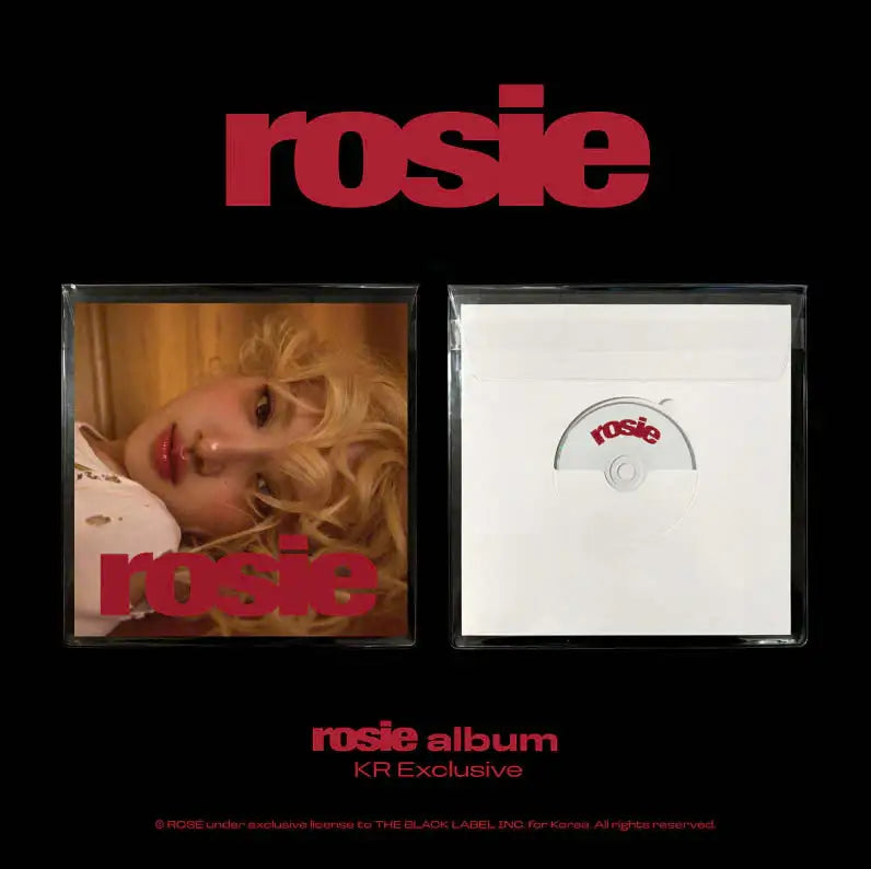 ROSÉ – First Studio Album ‘rosie’ - YGPLUS - Albums - Harumio
