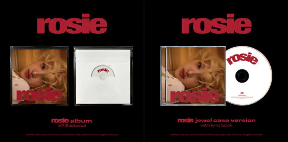 ROSÉ – First Studio Album ‘rosie’ - YGPLUS - Albums - Harumio
