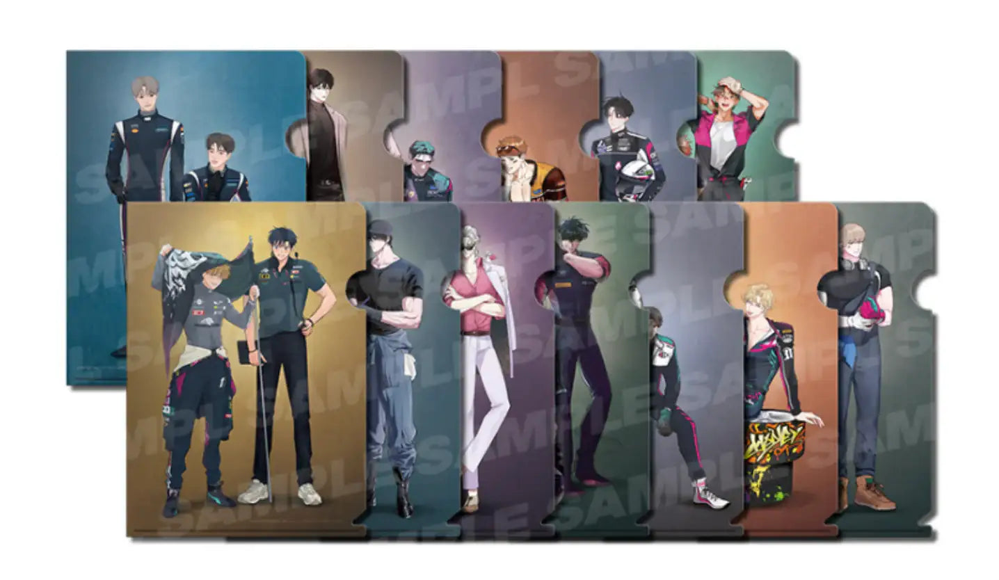 Racing To Another Pink Pop Up Store - Clear File( A5) & Couple