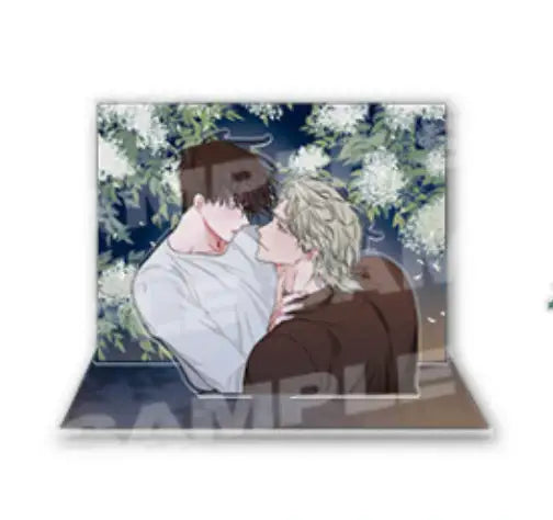 Racing To Another Pink Pop Up Store - Acrylic Stand - Lezhin - Acrylic Stand - Harumio