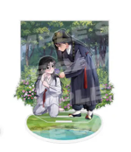 Racing To Another Pink Pop Up Store - Acrylic Stand - Lezhin - Acrylic Stand - Harumio