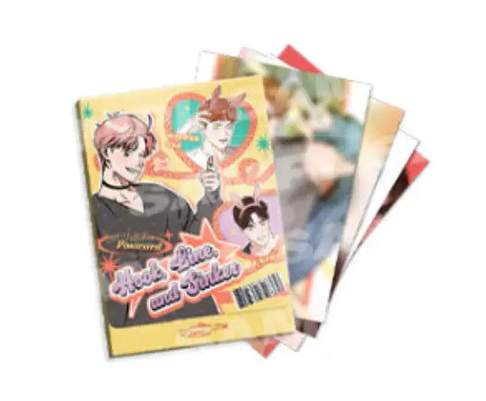 Racing To Another Pink x Hook Line and Sinker - Postcard Set - Lezhin - Accessories, Toys - Harumio