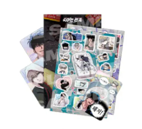 Racing To Another Pink x Kill Me if You Can - Sticker Set - Lezhin - Accessories, Toys - Harumio