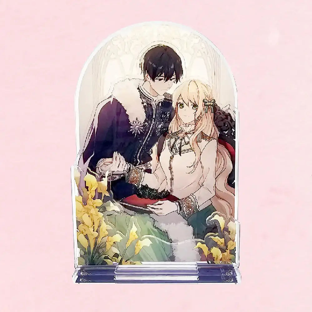 The Viridescent Tiara x BeOn - Acrylic Stand - BeOn Cafe - Acrylic Stand - Harumio
