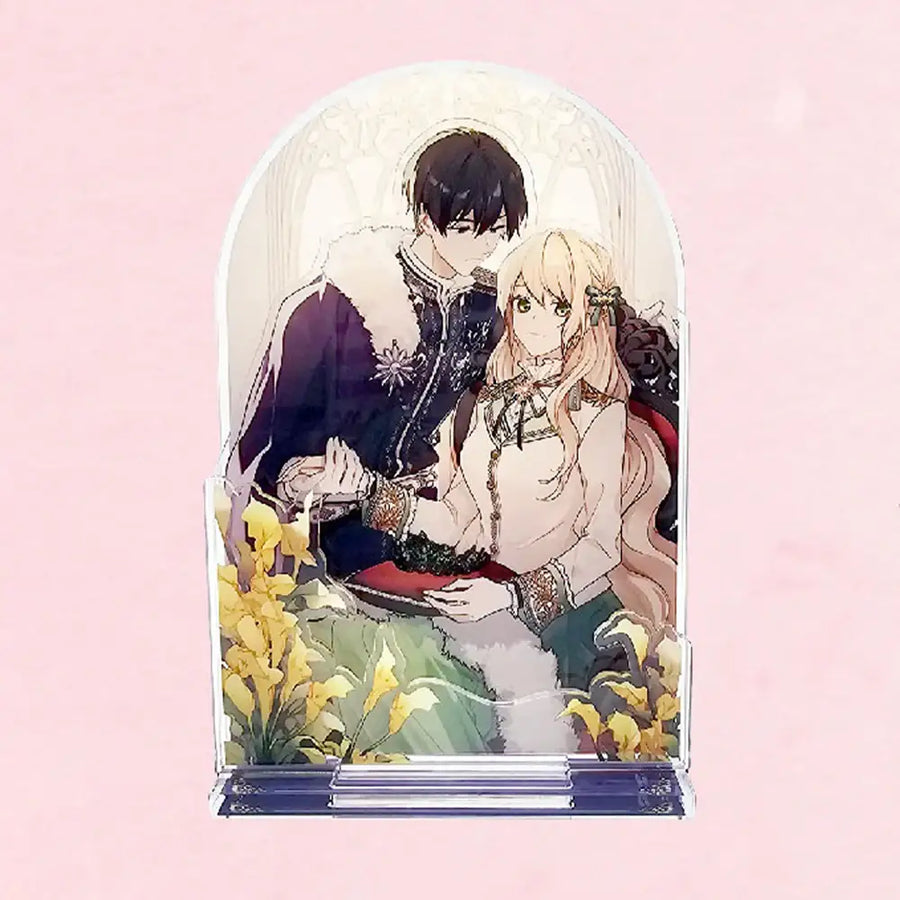 The Viridescent Tiara x BeOn - Acrylic Stand - BeOn Cafe - Acrylic Stand - Harumio