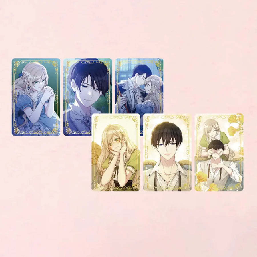 The Viridescent Tiara x BeOn - Gold Leaf Card Deck 3P Set - BeOn Cafe - Card - Harumio
