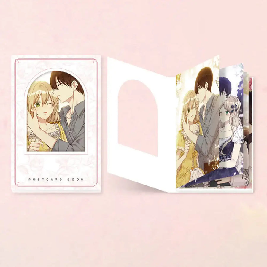 The Viridescent Tiara x BeOn - Illustration Postcard Book - BeOn Cafe - Postcard Book - Harumio
