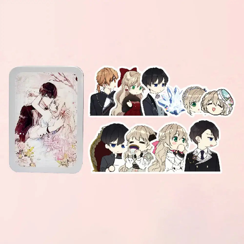 The Viridescent Tiara x BeOn - Tin Case + Sticker Pack - BeOn Cafe - Sticker - Harumio