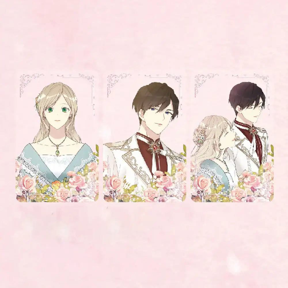 The Viridescent Tiara x BeOn - Transparent Photo Card 3P Set - BeOn Cafe - Photocard - Harumio