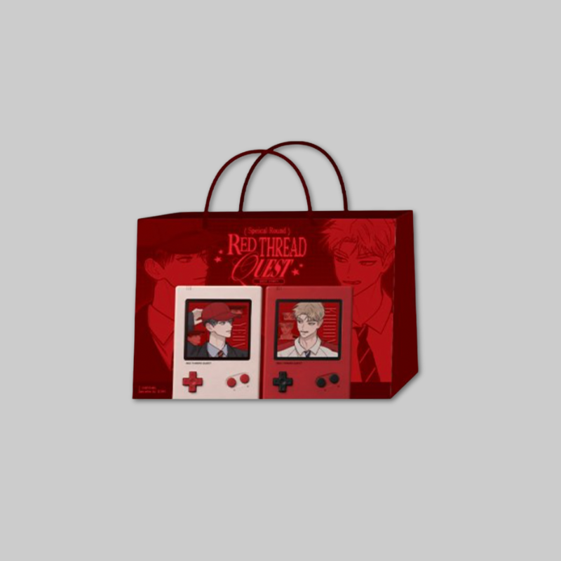 Created for the Red Thread Quest Pop-Up Store, this collectible shopping bag features exclusive character artwork and themed designs inspired by the series.